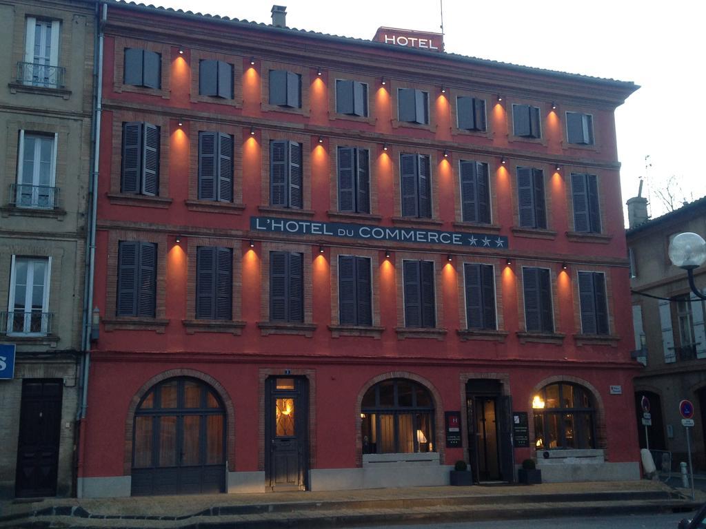 Hotel Du Commerce Montauban Eksteriør billede