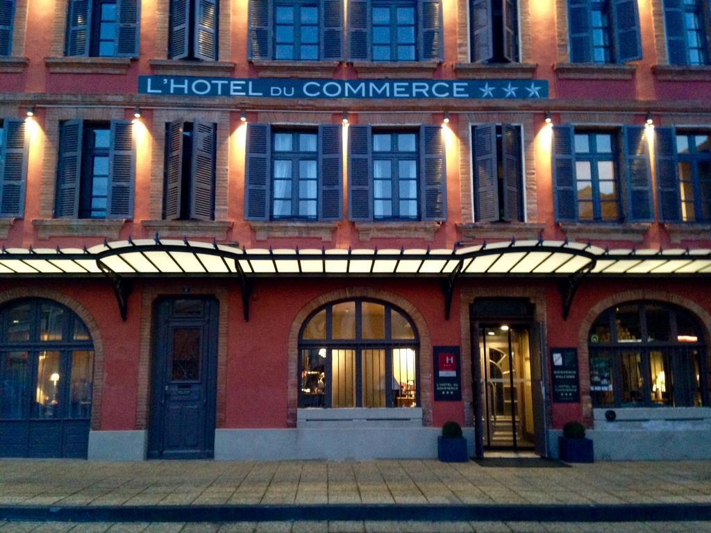 Hotel Du Commerce Montauban Eksteriør billede