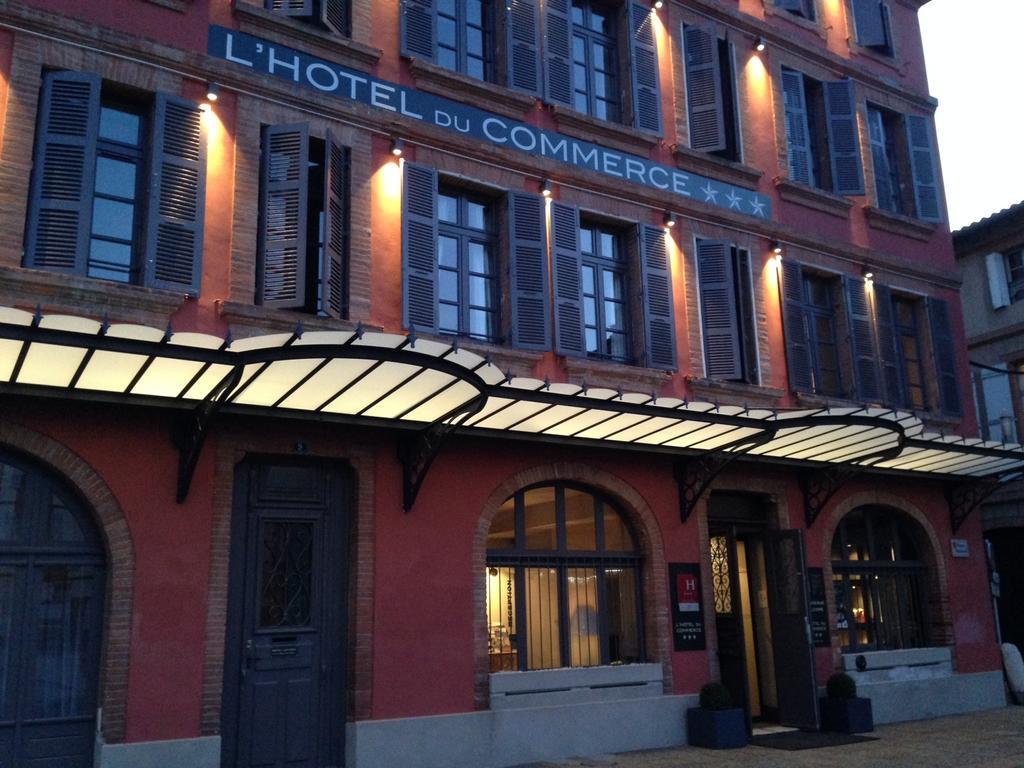 Hotel Du Commerce Montauban Eksteriør billede
