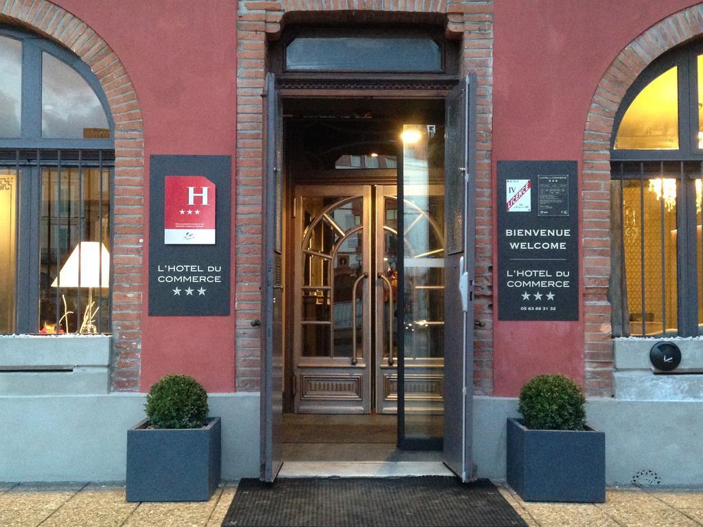 Hotel Du Commerce Montauban Eksteriør billede